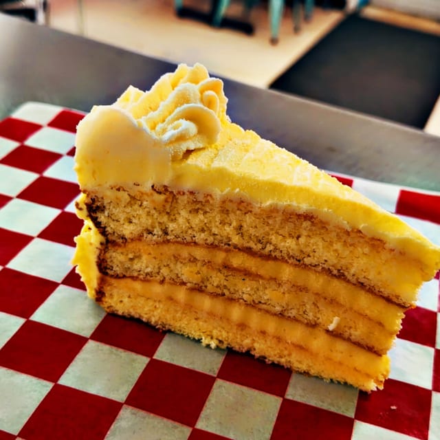 Lemon Cream Cake.