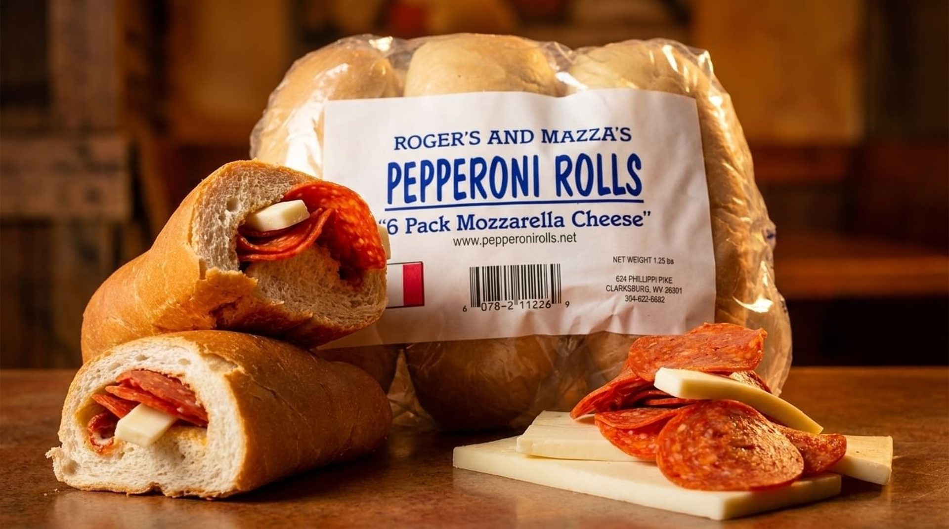 Craving our pepperoni rolls? We ship nationwide