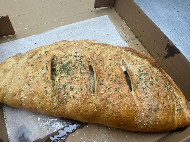 Chicken Calzone.