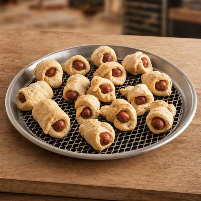 Pigs in a Blanket w/ American Cheese.